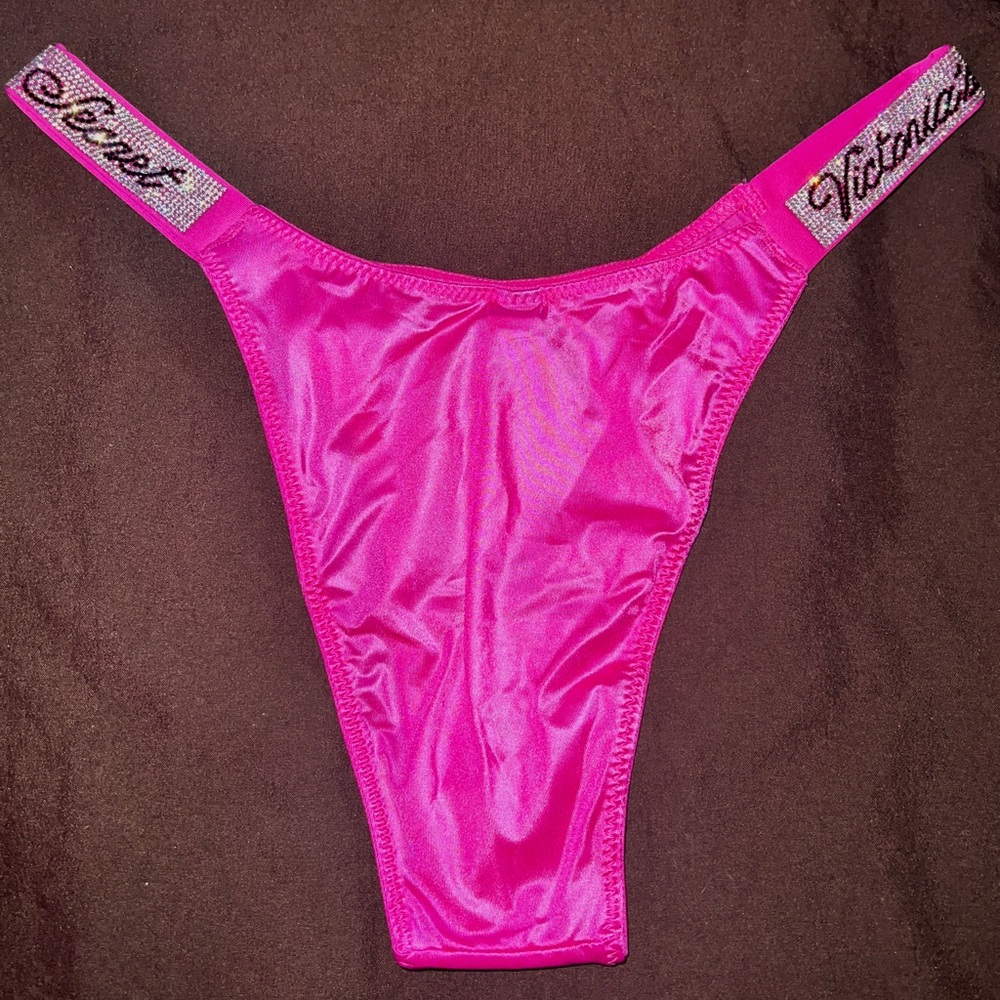 Victoria’s Secret Smooth Shine Strap Brazilian Underwear ♡
